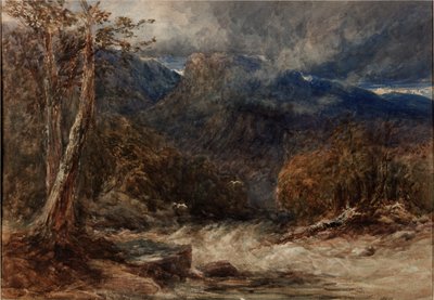 The Meeting of the Waters (kropsfarve) af David Cox