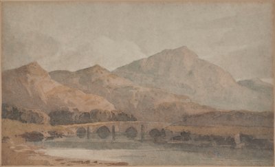 Udsigt i det nordlige Wales af David Cox