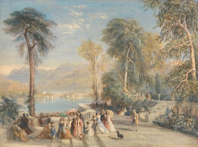 Windermere under Regattaen af David Cox