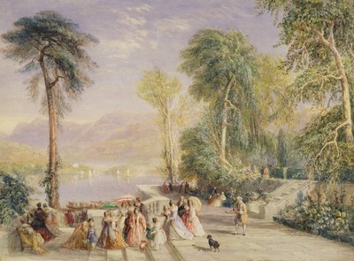 Windermere under Regattaen af David Cox