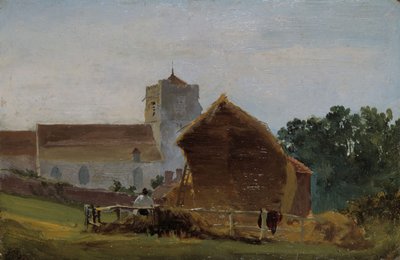All Saints Church, Hastings, 1812. af David Cox the elder
