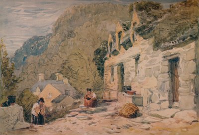 Black Jacks Cottage, Bettws-y-Coed, 1846 af David Cox the elder