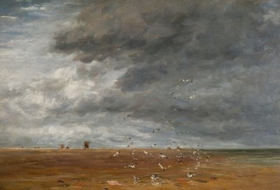 På Sandet, 1851. af David Cox the elder