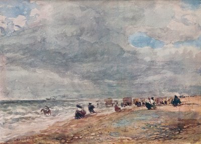 Rhyl Sands, c1850 af David Cox the elder