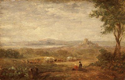 Udsigt nær Lancaster, c1810. af David Cox the elder