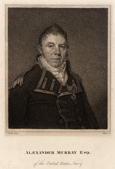 Alexander Murray fra den amerikanske flåde af David Edwin