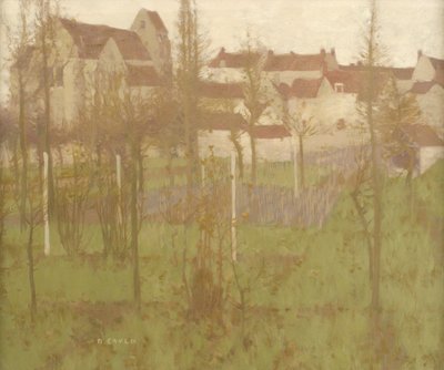 Grez fra floden, ca. 1896 af David Gauld