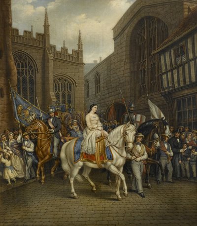 Lady Godiva Procession, Coventry, 1867 af David Gee