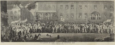 Procession af Lady Godiva på messen i Coventry af David Gee