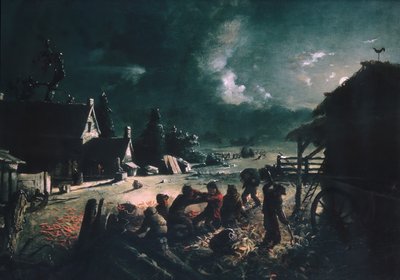 Majsskalning, ca. 1863-64. af David Gilmour Blythe