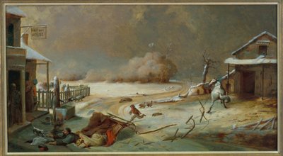 Halvvejshus, 1864 af David Gilmour Blythe