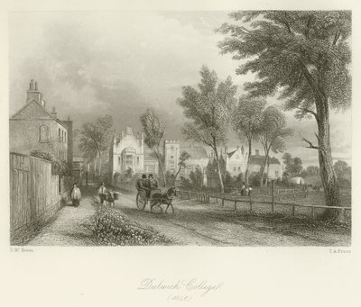 Dulwich College, 1846 af David Hall McKewan