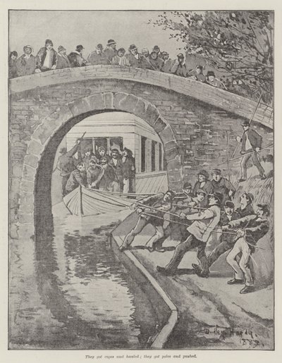 The Strange Adventures of a House-Boat, af William Black af David Hardy