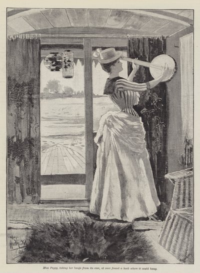 The Strange Adventures of a House-Boat, af William Black af David Hardy