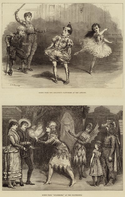 Scenekunst i London af David Henry Friston
