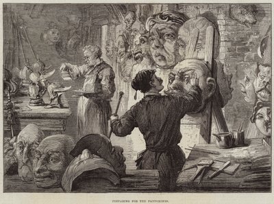 Forberedelse til Pantomimes af David Henry Friston