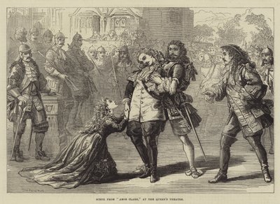 Scene fra Amos Clark i Queen