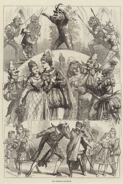 Julepantomimerne af David Henry Friston