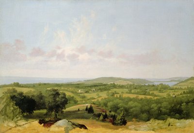 Udsigt over Narragansett Bay, nær Warwick, Rhode Island af David Johnson