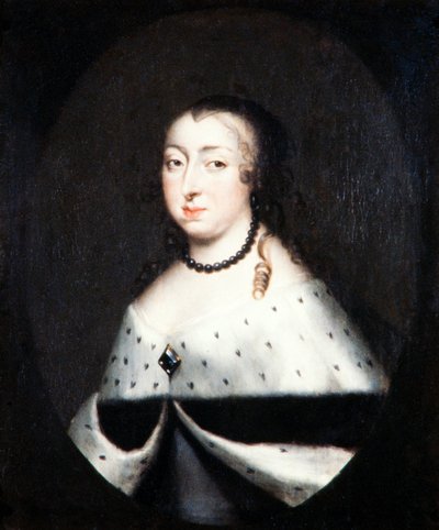 Hedvig Eleonora, enkedronning af Sverige, ca. 1661 (olie på lærred) af David Klöcker Ehrenstrahl