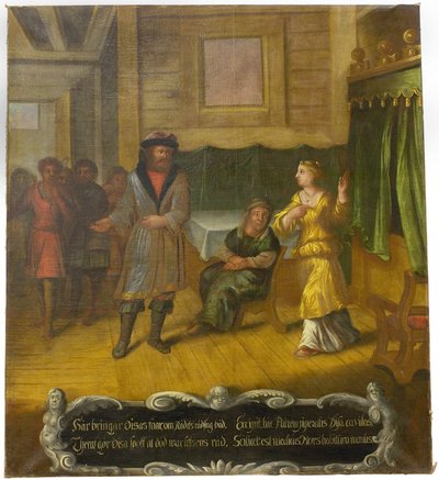 Disasagan "Hier bringt Disas Vater [...]" af David Klöcker Ehrenstrahl