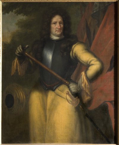 Erik Dahlbergh (1625-1703), Graf, Feldmarschall, Generalgouverneur, königlicher Rat af David Klöcker Ehrenstrahl