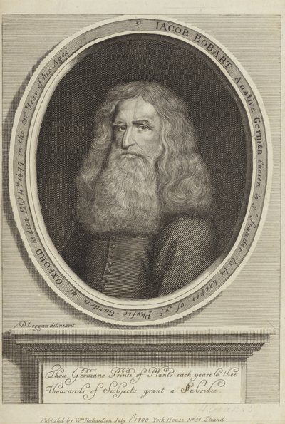 Jacob Bobart af David Loggan
