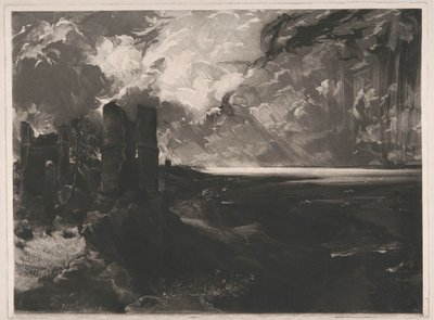 Hadleigh Castle af David Lucas