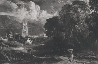 Stoke-by-Nayland, 1830. af David Lucas