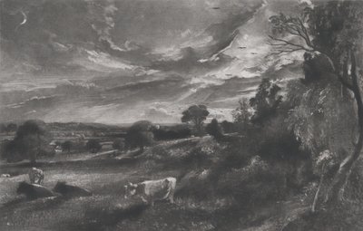 Sommeraften, 1831. af David Lucas