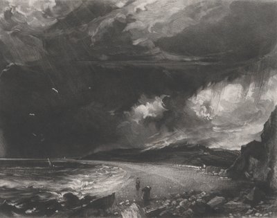 Weymouth Bay, 1830. af David Lucas