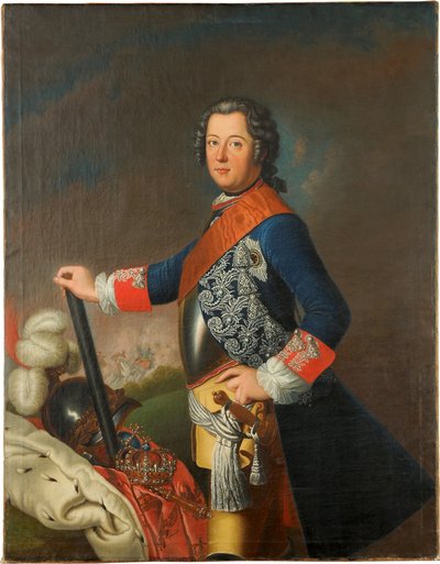 Frederik II af Preussen, 1743 af David Matthieu