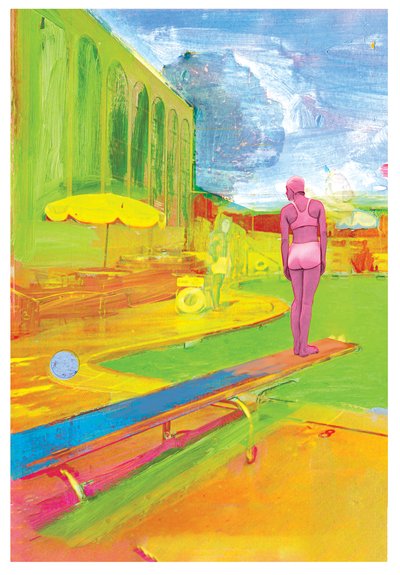 Den Grønne Pool; 2016 af David McConochie