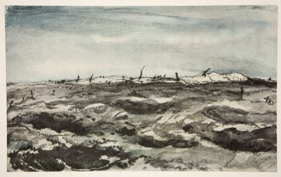 En Via Dolorosa: Mouquet Farm, illustration fra 