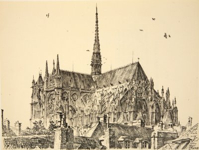 Amiens-katedralen, illustration fra 