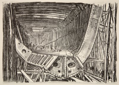 Bygning af et standardskib, illustration fra 