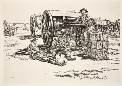 Middag: Mænd fra RFA, illustration fra 