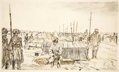 Indisk kavaleri, illustration fra 