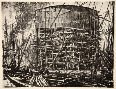 På lagrene, illustration fra 