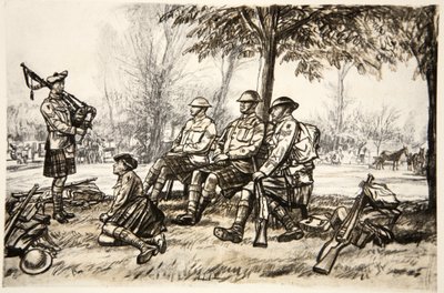 Out of the line, illustration fra 
