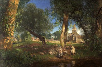 The Tithe Lads, 1905 af David Murray