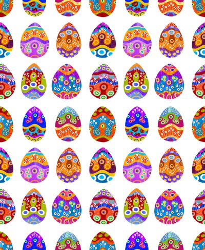 Fabeggs2, 2019 (mixed media digital) af David Newton