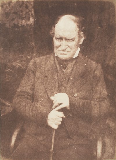Dr. George Cook, St. Andrews, 1843-47. Skabere: David Octavius Hill, Robert Adamson, Hill & Adamson. af Hill and Adamson