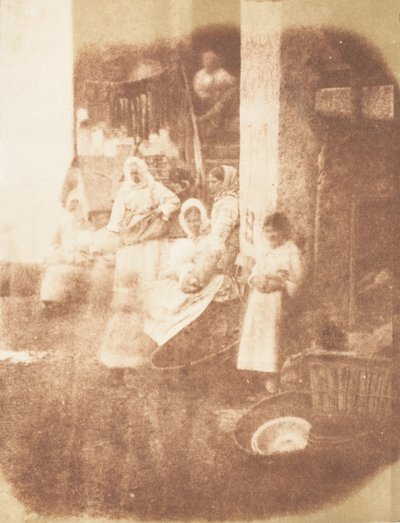 Newhaven Fishwives, 1843-47. Skabere: David Octavius Hill, Robert Adamson, Hill & Adamson. af Hill and Adamson