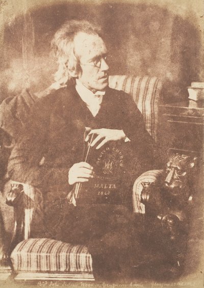Rev. John Julius Wood, 1843-47. Skabere: David Octavius Hill, Robert Adamson, Hill & Adamson. af Hill and Adamson