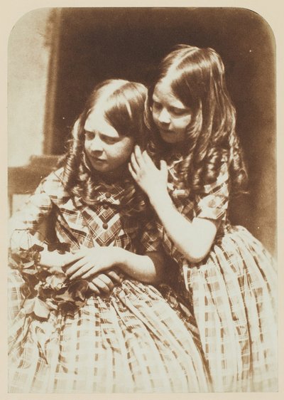 Frøkenerne Grierson, ca. 1845. Skabere: David Octavius Hill, Robert Adamson, Hill & Adamson. af Hill and Adamson