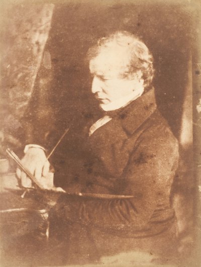 William Etty, R.A., 1843-47. Skabere: David Octavius Hill, Robert Adamson, Hill & Adamson. af Hill and Adamson
