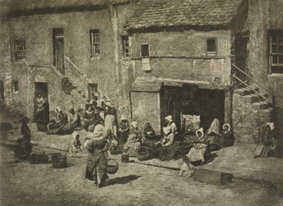 Kameraarbejde: Newhaven Fisheries, 1909. Skaber: David Octavius Hill, Robert Adamson. af David Octavius Hill, Robert Adamson
