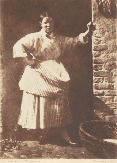 En fiskerkvinde fra Newhaven, 1844 (foto) af David Octavius Hill
