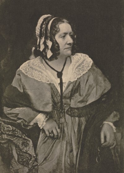 Kameraarbejde: Fru Anna Brownell Jameson af David Octavius Hill